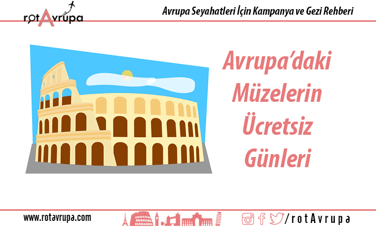 Avrupa'daki Müzelerin ücretsiz Günleri