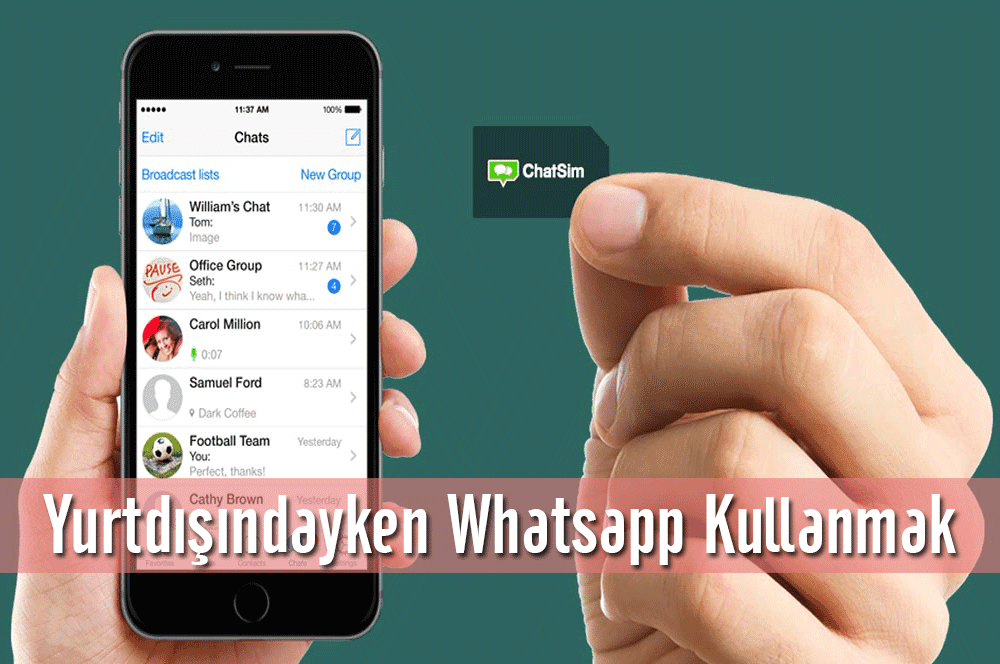 Yurtdışındayken Whatsapp Kullanmak