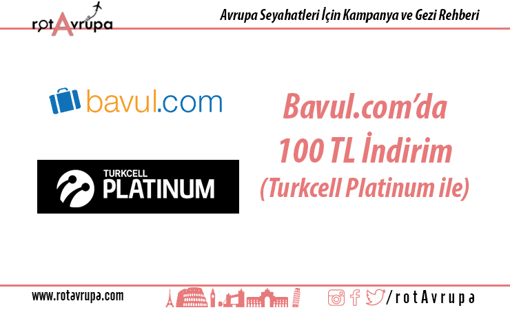 Bavul.com 100 TL indirim