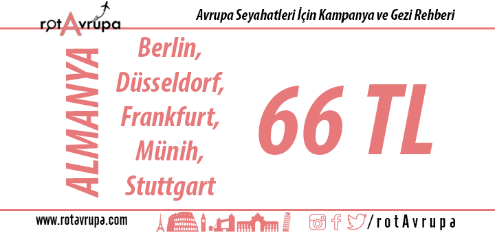 Almanya Kampanyalı Biletler