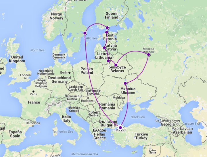 Avrupa’da Örnek Rotalar 4