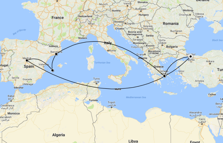 İbiza Madrid Barselona Uçuş Fırsatı