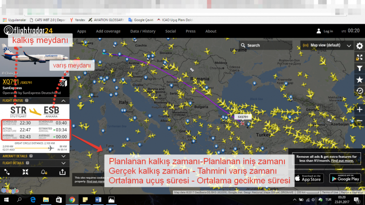 canlı uçak takibi