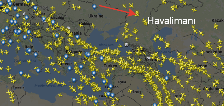 Havadaki Uçakları Takip