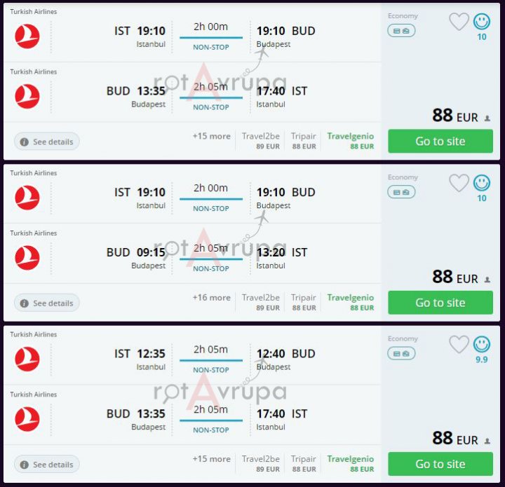 Budapeşte Ucuz Uçak Bileti