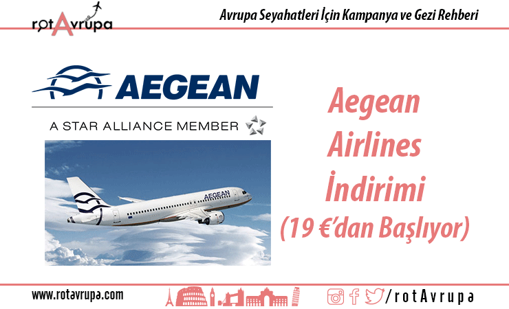 Aegean Airlines indirimi