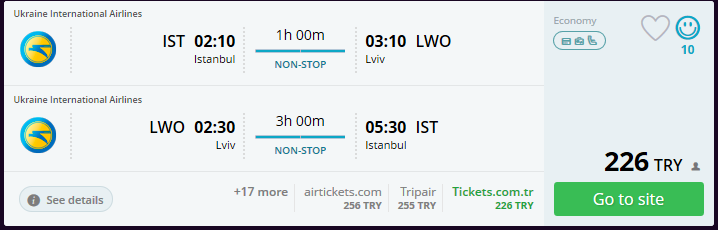 Lviv ucuz uçak bileti 